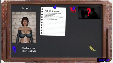 That thick Octavia puts on a raw XXX show in her kink maker RPG