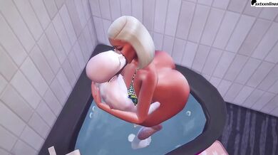 Sims 4 Wicked Whims Blonde Gets Deep Bathtub Fucked Hard