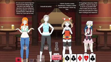 Strip poker animation gets Nami Wii pounded hard in sizzling gaming cum