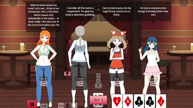 Strip poker animation gets Nami Wii pounded hard in sizzling gaming cum