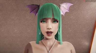Succubus Morrigan Gets Destroyed Pounded As Punishment Hentai