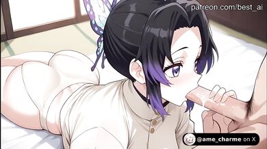 Big cock wrecks shy anime wife in missionary anal