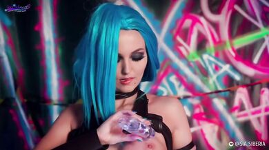Jinx Is On Fire Big Tits Squirt Solo Cosplay Sia Siberia