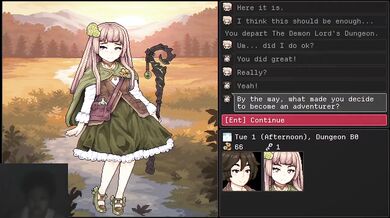 These women saw my cock bulge in the Demon Lord's Lover gameplay