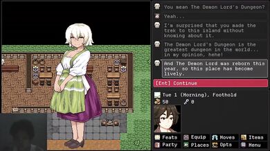 These women saw my cock bulge in the Demon Lord's Lover gameplay