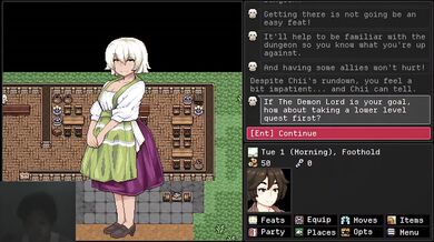 These women saw my cock bulge in the Demon Lord's Lover gameplay