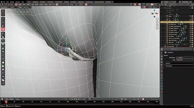 Blender 3D Girl Solo POV HD Simulation Interactive Artist Tutorial