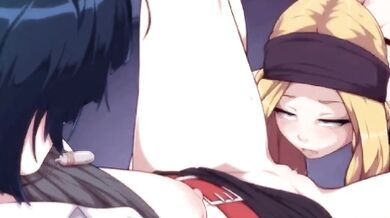 My stepsister's lesbian friend wants sex hard animated hentai