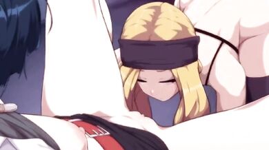 My stepsister's lesbian friend wants sex hard animated hentai