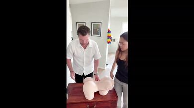 Tantaly doll unboxed by couple gets destroyed thick juicy review