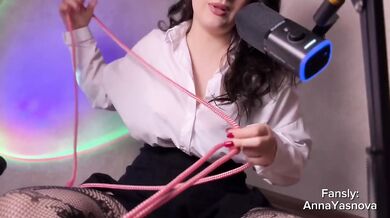 Mommy traps you in her basement and plays with your cock until you choke on cum
