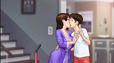 Ella’s steamy homemade outfit had me throbbing and ready to ravage her in the kitchen