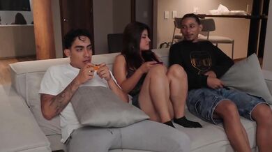 My best friend watched me fuck his latina slut girlfriend raw