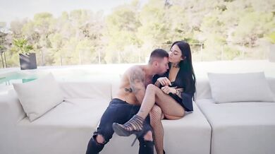 The stunning Italian Silvia Preslar gets destroyed by a raging BBC gangbang