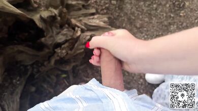 Almost Caught Public Lake Fuck Handjob Milf Pissing Big Cumshot