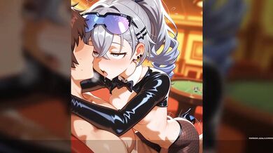 Silver Wolf gets fucked raw by cock hero in Honkai Star Rail HFO