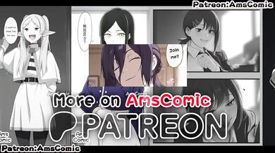 Solo Leveling hentai ams animation Han Semi big tits gagging on cock squirt