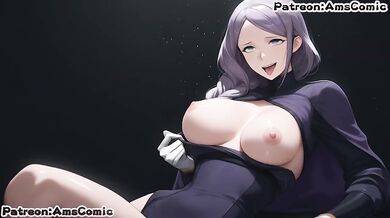 Solo Leveling hentai ams animation Han Semi big tits gagging on cock squirt
