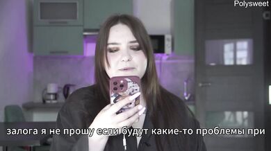 The landlady took payment in kind pegging her BBW Russian MILF raw dirty