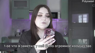 The landlady took payment in kind pegging her BBW Russian MILF raw dirty