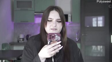 The landlady took payment in kind pegging her BBW Russian MILF raw dirty