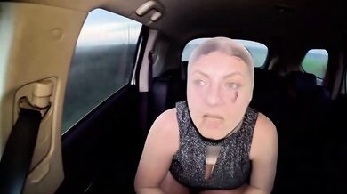 Full Pantyhose Encasement 100% Nylon Doll Car Ride Risky Public Fetish