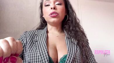 Your boss caught you hard and made you cum right on the spot