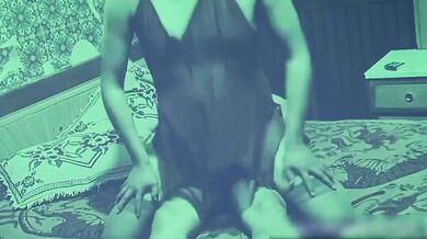 Ella parecía travesti hasta que tomé control brutal anal