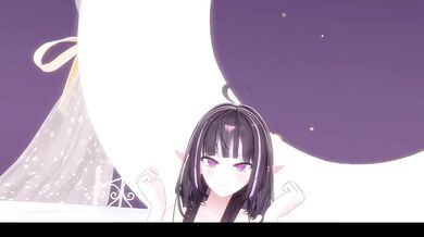 Thicc Elf VTuber Striptease Money World Hentai Show