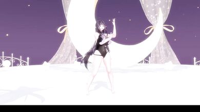 Thicc Elf VTuber Striptease Money World Hentai Show