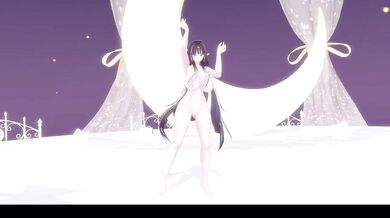 Thicc Elf VTuber Striptease Money World Hentai Show