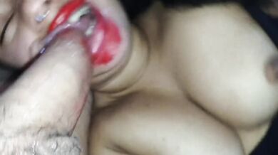 Stepdaughter destroys her stepdad with the best blowjob ever cumshot POV