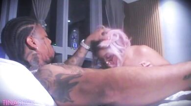 Tina Slick gasps as Zaddy’s BBC wrecks her tight Pinay pussy in reverse cowgirl