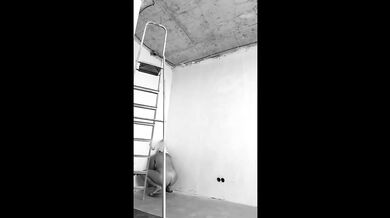 Cuckold husband watches wife get destroyed masturbating on table