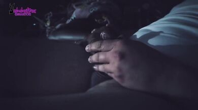 Step brother destroys my feet with his little dick then cums all over them