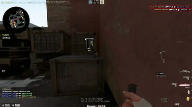 Gaming while getting destroyed