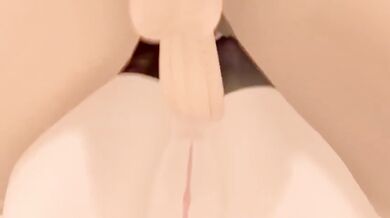 Demon Slayer Inosuke rips Nezuko's tight cunt raw in brutal hard anal fuck