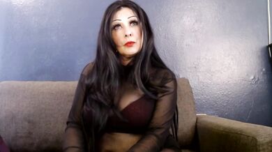 Busty Cougar Smoking Marlboro 100s soaking deep throat