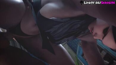 The Sage gets animated in HD cumshot cartoon