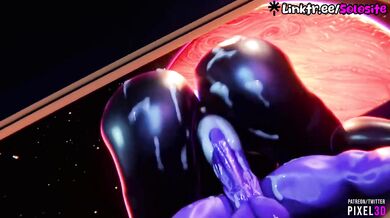 Beyond Species animated cartoon cum dripping animation fuck