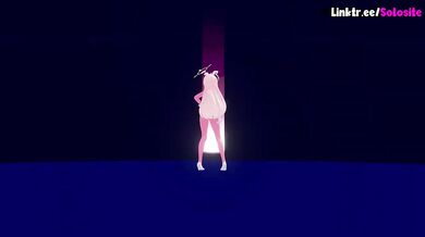 Hanako’s Schale Duty cum dripping cartoon gangbang