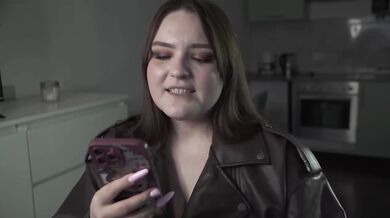 Chief's thick load in lieutenant's wife BBW milf gets dominated solo