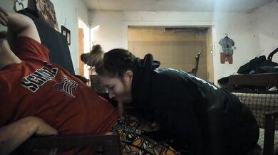 Insane blowjob from hot stepsis she would not take no she wanted to show off her skills