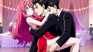 Virgin Shy Beauty Destroyed By Rough Group Futanari Passion