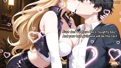 Mai Valentine rewards her champion with hard hot anime hentai sex