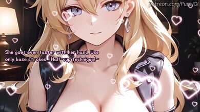Mai Valentine rewards her champion with hard hot anime hentai sex