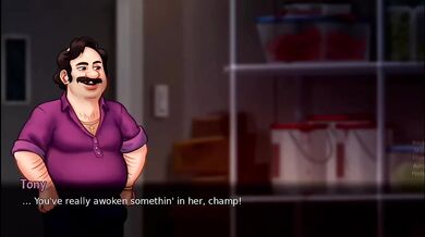 Step mom knew I couldn't hide it while bhabhi game show got me choked