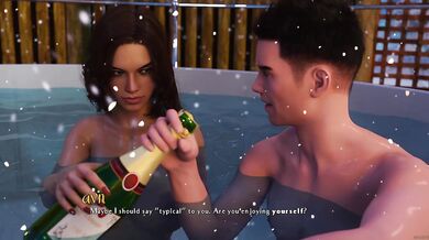 Being a D.I.K 270 Hentai Game HD Jill Gets Fucked Raw in Jacuzzi