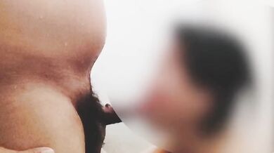 Filipina wife gets deepthroat then a creampie in another house best blowjob
