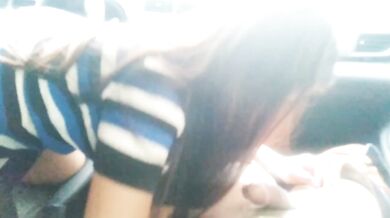 Filipina teacher destroys dick in her car student gets gushed raw